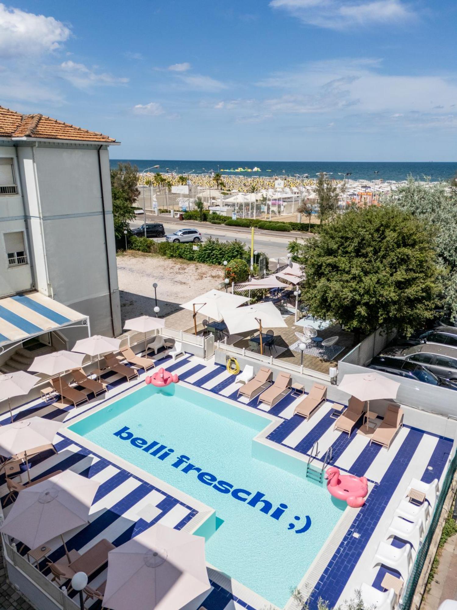 Hotel Belvedere Rimini Exterior photo
